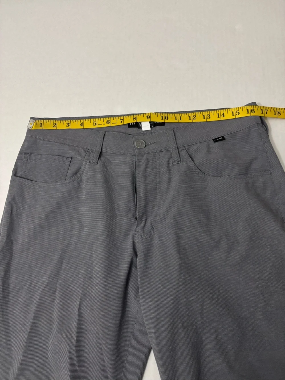 Travis Mathew 32x 32 Gray SLACKS Performance Golf Pants 1MQ534